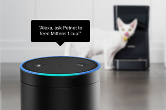 image The Petnet SmartFeeder now works with Amazon Alexa!
